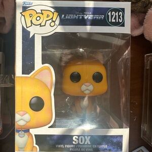 Funko Pop Lightyear Sox Figure - Orange and White